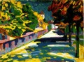 Automne en Bavière Expressionnisme art abstrait Wassily Kandinsky